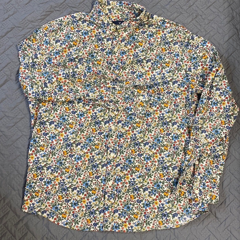 AMERICAN EAGLE OUTFITTERS MENS XL DRESS SHIRT